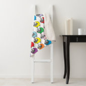 Couverture Sherpa Drôle Cartoon Arc-en-ciel (En situation)