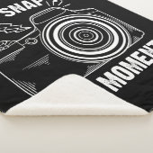 Couverture Sherpa Drôle de cadeau pour les femmes photographes Cool (3/4)