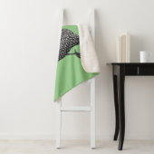 Couverture Sherpa Drôle dessin animé d'oiseau de Guineafowl (En situation)