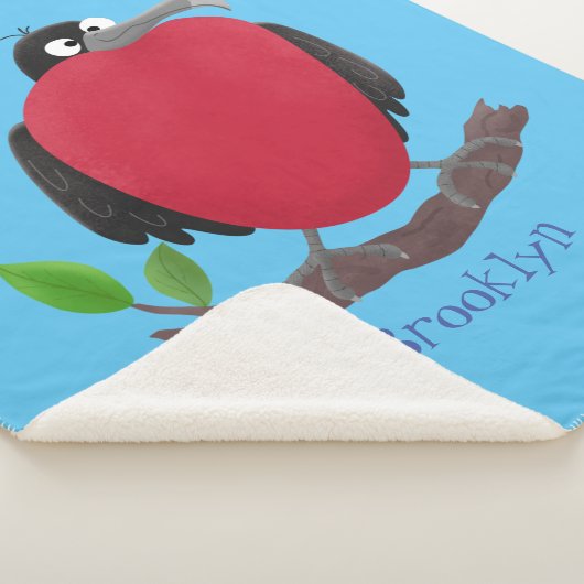 Couverture Sherpa Drôle magnifique dessin animé de frégate (3/4)