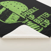 Couverture Sherpa Drôle Pickleball Paddle Up Butter Cup (3/4)