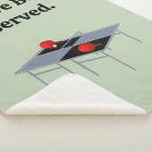 Couverture Sherpa Drôle Ping Pong, (3/4)