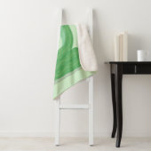 Couverture Sherpa Drôle serpent vert avec caricature maraca (En situation)