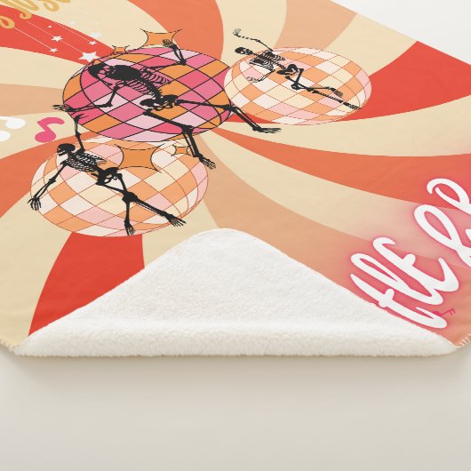 Couverture Sherpa Drôle Skeletons juste envie Rattle&Roll (3/4)