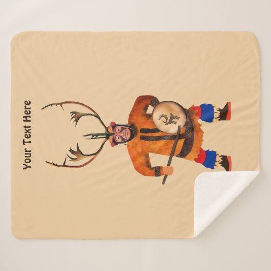 Couverture Sherpa Drumming Shaman (Devant (Horizontal))