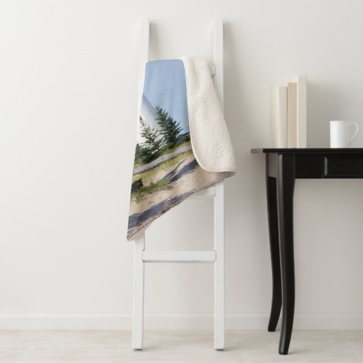 Couverture sherpa du phare de Crisp Point (En situation)