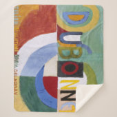 Couverture Sherpa Dubonnet | Sonia Delaunay | (Devant)