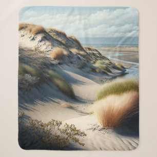 Couverture Sherpa Dunes d'or