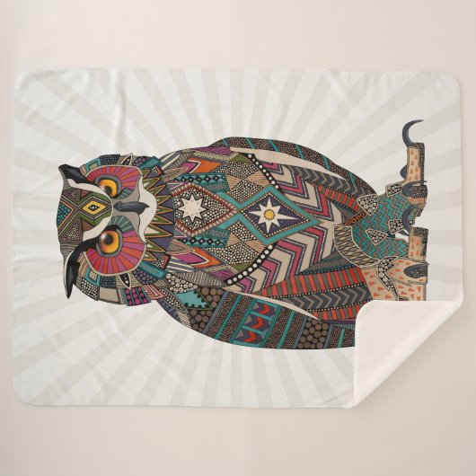 Couverture Sherpa eagle owl (Devant (Horizontal))