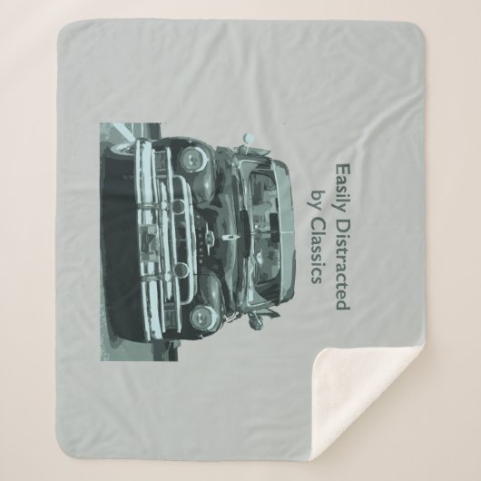 Couverture Sherpa Easily Distracted by Classics (Devant)