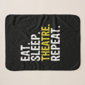Couverture Sherpa Eat Sleep (Devant (Horizontal))