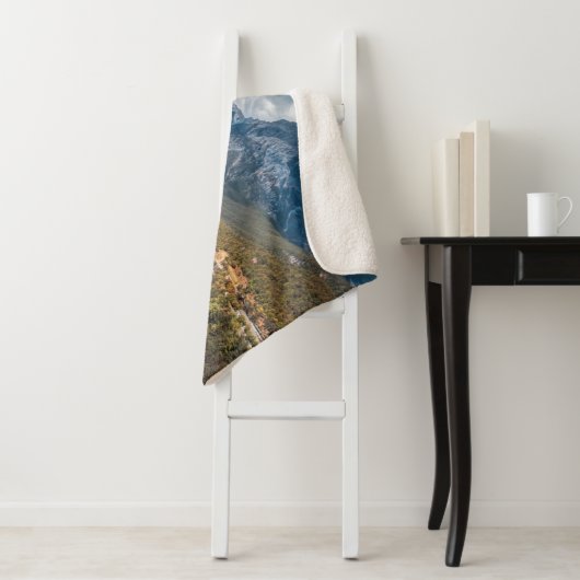 Couverture Sherpa Eau | Blue Moon Lake, Chine (En situation)