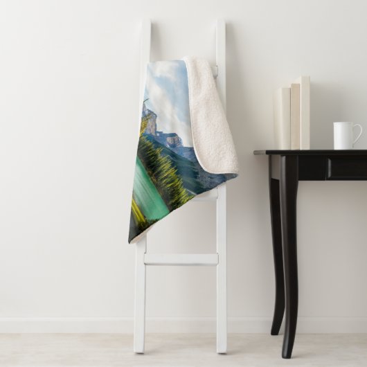 Couverture Sherpa Eau | Lac Maligne, Parc national Jasper, Canada (En situation)