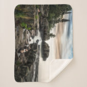 Couverture Sherpa Eau | Lac Supérieur Grand Marais, Minnesota (Devant)