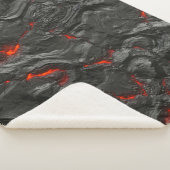 Couverture Sherpa Ébullition de la lave volcanique rocheuse (3/4)