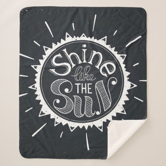 Couverture Sherpa Éclat comme The Sun (Devant)