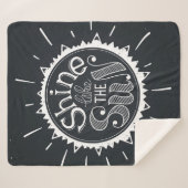 Couverture Sherpa Éclat comme The Sun (Devant (Horizontal))