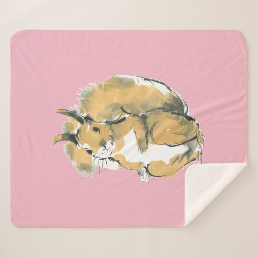 Couverture Sherpa Écureuil (Devant (Horizontal))