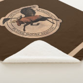 Couverture Sherpa Écusson d'aviation Flying Moose (3/4)