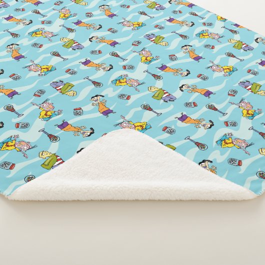 Couverture Sherpa Ed, Edd, n Motif Eddy (3/4)