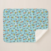 Couverture Sherpa Ed, Edd, n Motif Eddy (Devant (Horizontal))