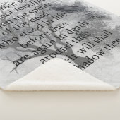 Couverture Sherpa Edgar Allan Poe Poem (3/4)