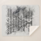 Couverture Sherpa Edgar Allan Poe Poem (Devant (Horizontal))