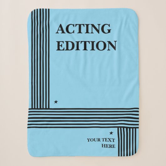 Couverture Sherpa Édition intérimaire Jouer script stylisé (Devant)