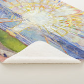 Couverture Sherpa Edvard Munch - Le Soleil 1911 (3/4)