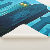 Couverture Sherpa Eerie Glimpse du fantôme du cimetière (3/4)