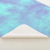 Couverture Sherpa Effet nuage tempête violette Sherpa Blanket (3/4)