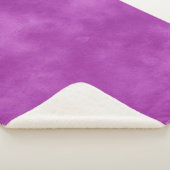 Couverture Sherpa Effet Nuage Violet Storm (3/4)