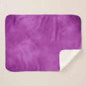Couverture Sherpa Effet Nuage Violet Storm (Devant (Horizontal))