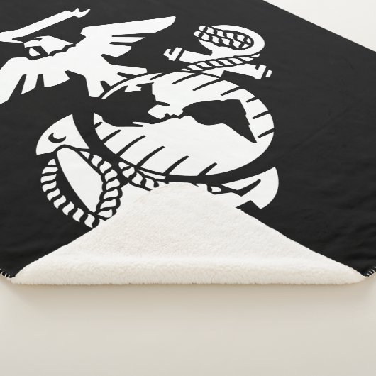 Couverture Sherpa EGA à une couleur - blanc (3/4)