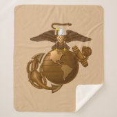 Couverture Sherpa EGA couleur complète - Bronze (Devant)