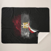 Couverture Sherpa Egypt flag (Devant (Horizontal))