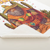 Couverture Sherpa El Squatcho Bigfoot avec Maraca, Sombrero et Ponc (3/4)