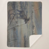 Couverture Sherpa Élan majestueux (Devant)