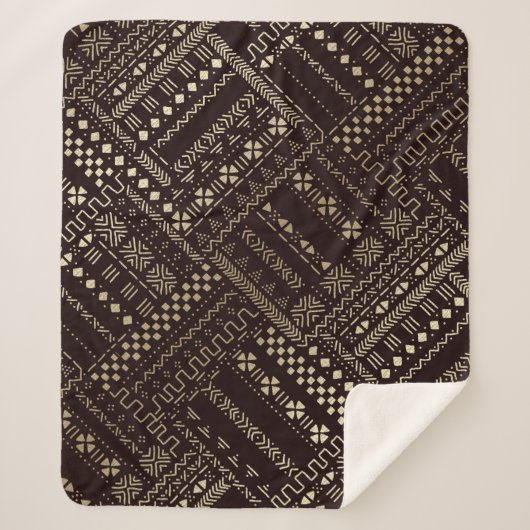 Couverture Sherpa Élégance Afrocentrique pour un mode de vie confort (Devant)