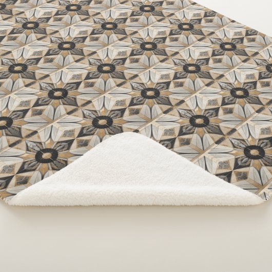 Couverture Sherpa Élégance étoile déco (3/4)