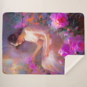 Couverture Sherpa Élégance sensuelle (Devant (Horizontal))