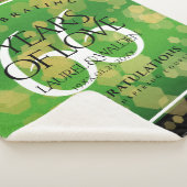 Couverture Sherpa Élégant 66ème anniversaire de Mariage Titanite (3/4)