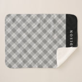 Couverture Sherpa Élégant | Cuisine Sherpa personnalisée (Devant (Horizontal))