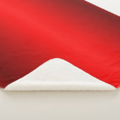 Couverture Sherpa Élégant dégradé rouge (3/4)