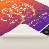 Couverture Sherpa Élégante célébration du 39e anniversaire du Mariag (3/4)