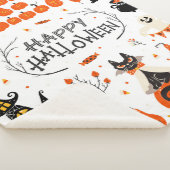 Couverture Sherpa Eléments de design Halloween. Cliparts d'Halloween (3/4)