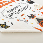 Couverture Sherpa Eléments de design Halloween. Cliparts d'Halloween (3/4)