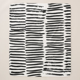 Couverture Sherpa Éléments Verticaux : Style Sans Mer Dessiné À La M