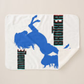 Couverture Sherpa Élevage du cheval du frère moyen (Devant (Horizontal))