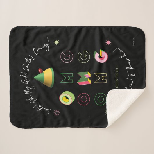 Couverture Sherpa Elf the Movie | PÈRE NOËL OMG (Devant (Horizontal))